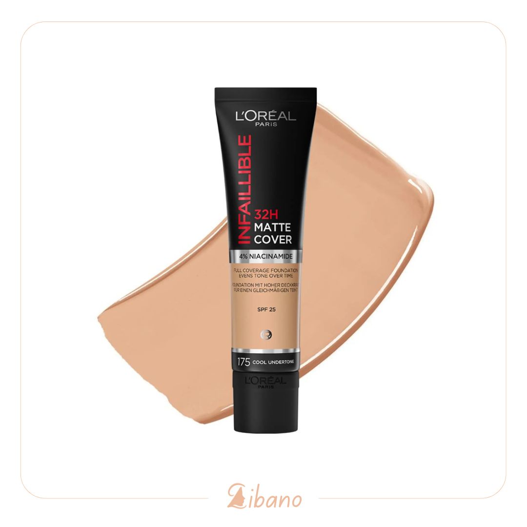 کرم پودر لورال اینفالیبل مدل Infaillible 32H Matte Cover شماره 175