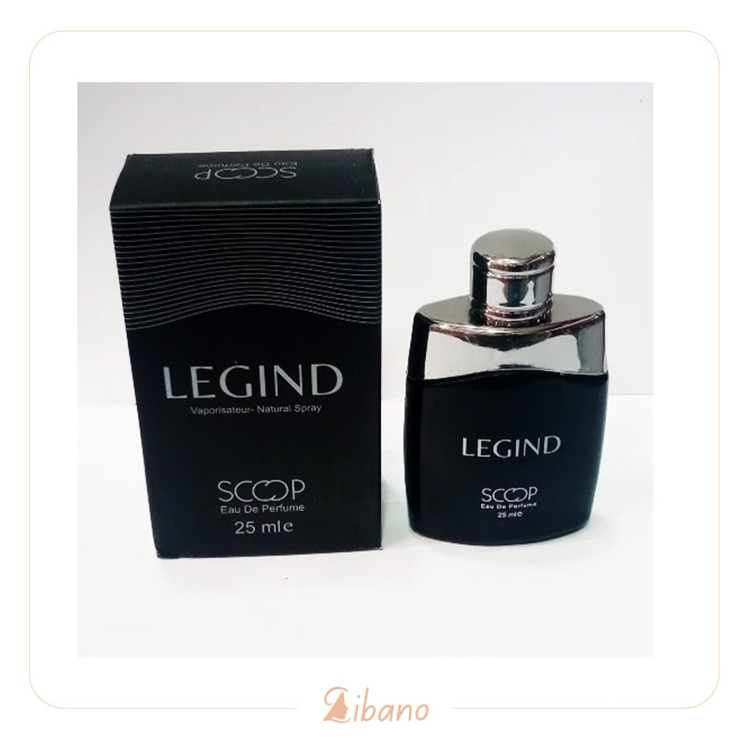 عطر جیبی مردانه اسکوپ مدل legend حجم 25 میل